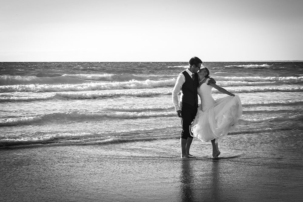 Photographe Audierne Photo de couple à la plage - Finistère