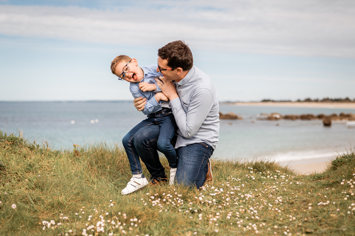 Séance photo en Famille à Concarneau