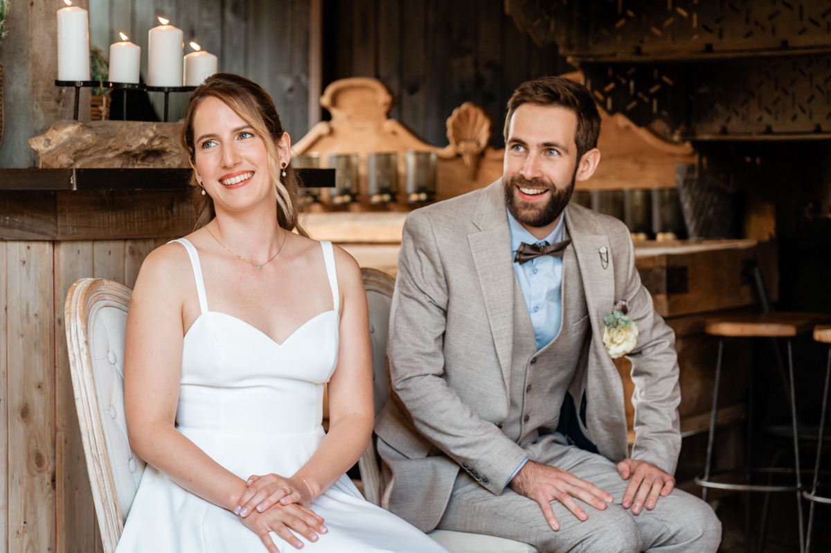 Mariage romantique au Roudouic