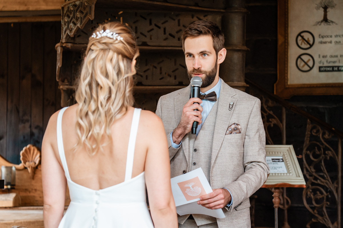 Mariage romantique au Roudouic