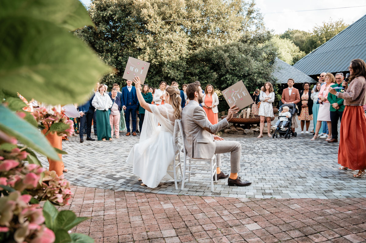 Mariage romantique au Roudouic