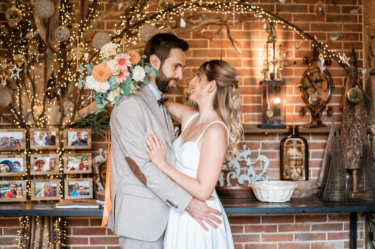 Mariage romantique au Roudouic