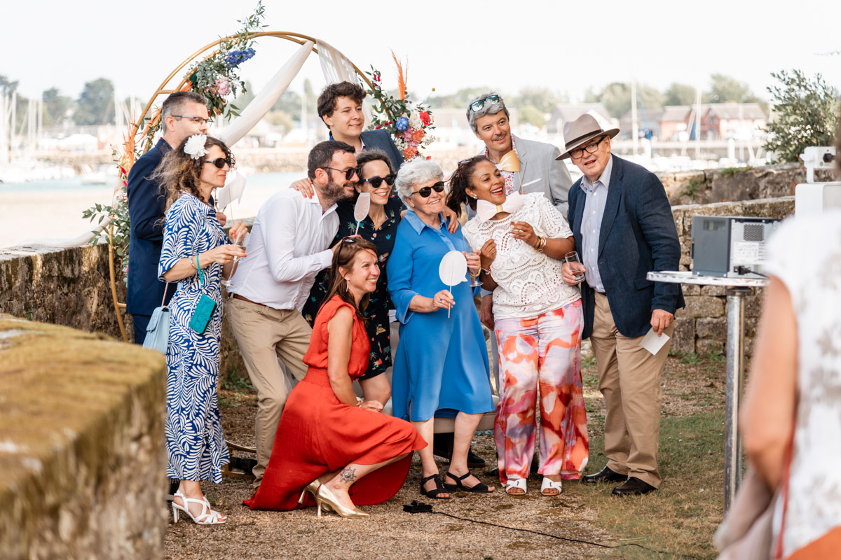 Mariage au Domaine de Kerenez : une arrivée en bateau pour une journée inoubliable